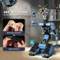 Johnny 5 Robot Télécommandé à Construire: 1176 Pièces, Cadeau Idéal Compatible Lego Johnny 5 Robot Télécommandé à Construire: 1176 Pièces, Cadeau Idéal Compatible Lego