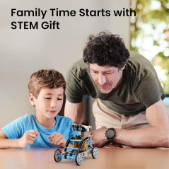 Sillbird 12-in-1 Solar Robot Kit STEM Toy for Boys Ages 8-13