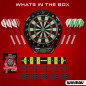Cible de Fléchettes Électronique Winmau Ton Machine: Plus de 90 Jeux, 8 Joueurs, 2 Jeux de Fléchettes Inclus! Cible de Fléchettes Électronique Winmau Ton Machine: Plus de 90 Jeux, 8 Joueurs, 2 Jeux de Fléchettes Inclus!