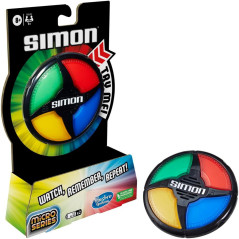 Hasbro Simon Micro Series: Classic Compact Electronic Game for Kids 8+
