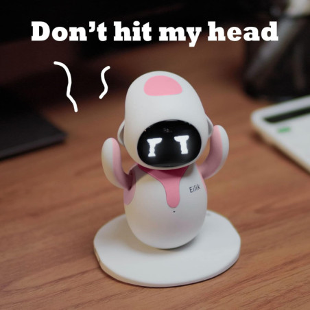 Eilik Rose : Le Robot Emotionnel Interactif qui Fait Craquer ! Mini-Jeux Inclus