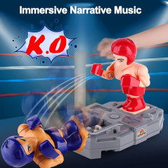 iPlay iLearn Fighting Robots & Boxing Toys - Fun Indoor Playset Gift