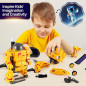 STEM Science Kit for Kids Ages 8-14: 120-Piece Solar Robot Building Set - Spark Curiosity! STEM Science Kit for Kids Ages 8-14: 120-Piece Solar Robot Building Set - Spark Curiosity!