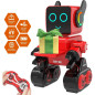 Interactive Robot Toy for Kids: Programmable, Dancing, Singing RC Robot - Red Interactive Robot Toy for Kids: Programmable, Dancing, Singing RC Robot - Red