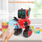 Interactive Robot Toy for Kids: Programmable, Dancing, Singing RC Robot - Red Interactive Robot Toy for Kids: Programmable, Dancing, Singing RC Robot - Red