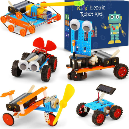 Kits STEM Robotique Enfants 5-12 ans - Jeux Science & Technologie