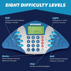 Jeux Éducatifs MathShark - Addition, Soustraction, Multiplication
