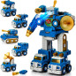 Hahaland Take Apart Trucks Robot Toy - 5-in-1 STEM Building Toy for 4-7 Year Old Boys, Birthday Gift Hahaland Take Apart Trucks Robot Toy - 5-in-1 STEM Building Toy for 4-7 Year Old Boys, Birthday Gift
