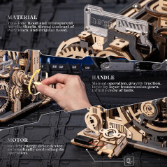 ROKR Puzzle 3D Électrique 472 pcs - Cadeau Créatif 14+