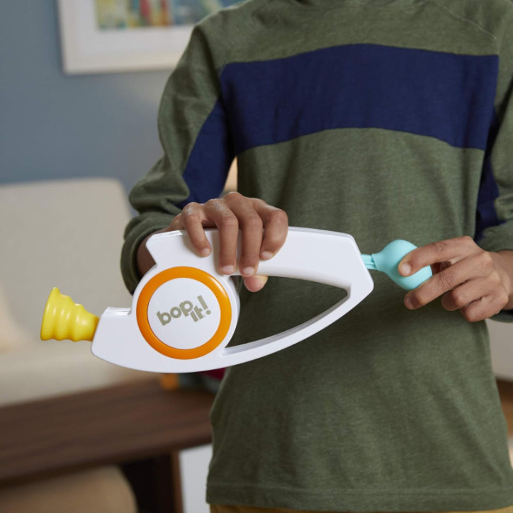 Bop It! Electronic Game: Test Your Reflexes! Fun for Kids & Adults (Ages 8+) Bop It! Electronic Game: Test Your Reflexes! Fun for Kids & Adults (Ages 8+)