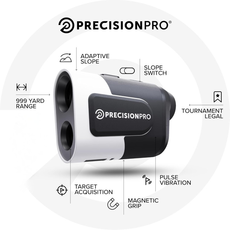 Télémètre Golf Precision Pro NX9 900Y Slope & Vibration