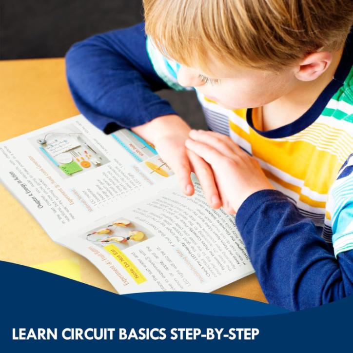 Electric Circuit Kit for Kids: STEM Learning Toy for Budding Engineers (Ages 8-12) Electric Circuit Kit for Kids: STEM Learning Toy for Budding Engineers (Ages 8-12)