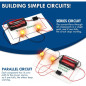 Kit dExpériences Scientifiques Électriques pour Enfants : Créez Votre Propre Circuit Lumineux ! Kit dExpériences Scientifiques Électriques pour Enfants : Créez Votre Propre Circuit Lumineux !
