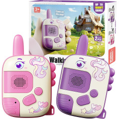 Walkie Talkies Licorne 2 Pack - Cadeau Anniversaire Filles
