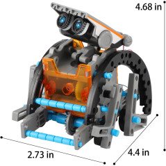 Lucky Doug 12-in-1 STEM Solar Robot Kit Toys for Kids Ages 8-13 Gifts