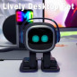 Robot de Bureau IA Compagnon: ChatGPT, Commandes Vocales & Danse - Votre Assistant Interactif! Robot de Bureau IA Compagnon: ChatGPT, Commandes Vocales & Danse - Votre Assistant Interactif!