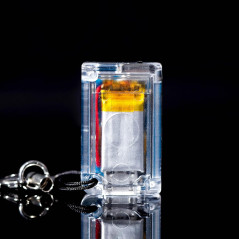 TinyCircuits Thumby Clear: Mini Programmable Game Console Keychain