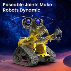 Kit Robot Sillbird 5-en-1 STEM avec Télécommande - 488 pcs