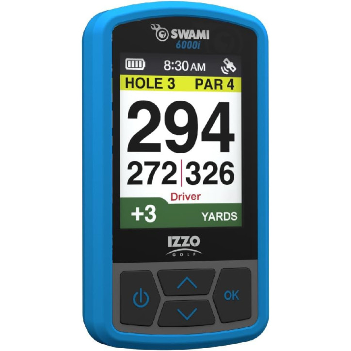 Izzo Swami 6000: GPS de Golf Étanche avec Écran Couleur & 38 000 Parcours Izzo Swami 6000: GPS de Golf Étanche avec Écran Couleur & 38 000 Parcours