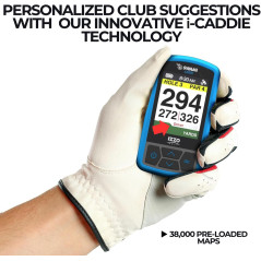 Izzo Swami 6000 Golf GPS - Waterproof, Color Display & Scorekeeper