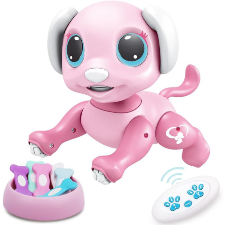 Interactive Robot Puppy: Gesture Control Smart Dog Toy for Kids Ages 3-8 Interactive Robot Puppy: Gesture Control Smart Dog Toy for Kids Ages 3-8
