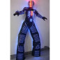 Costume Robot LED RGB Lumineux: Illuminez vos Soirées et Spectacles!