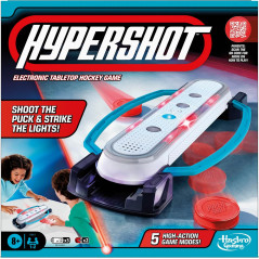 Hypershot Electronic Tabletop Hockey Game - 5-in-1 Fun for Kids 8+