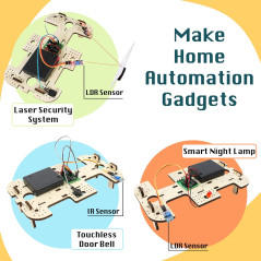 Kit Robotique STEM 10-en-1 Butterfly Edufields pour Enfants 8-14 ans