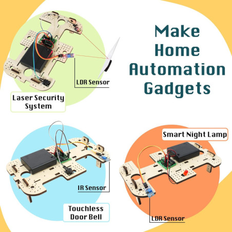 Butterfly Edufields STEM Robotics Kit: Build 10+ Robots! Fun Electronics & Engineering for Kids 8-14
