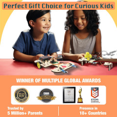 Butterfly Edufields 10in1 STEM Robotics Kit for Kids Ages 8-14