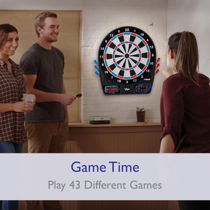 Viper 777 Electronic Dartboard: Over 40 Games, Auto-Scoring, & Soft Tip Darts - Ultimate Home Fun! Viper 777 Electronic Dartboard: Over 40 Games, Auto-Scoring, & Soft Tip Darts - Ultimate Home Fun!