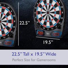 Viper 777 Cible Fléchettes Électronique Sport 40+ Jeux LCD