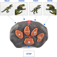Robot Dinosaure JOYIN T-Rex Télécommandé avec Son et Lumière