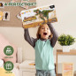 Roaring Fun! Remote Control T-Rex Dinosaur Robot Toy for Kids 3+ - Lights, Sounds, Walks & Dances!