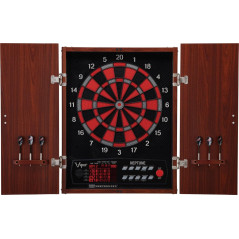 Viper Neptune Electronic Dartboard Cabinet Combo - Pro Size, 55+ Games