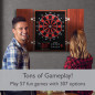 Viper Neptune Electronic Dartboard Cabinet Set: 55+ Games, Auto Scoring, Pro Size!