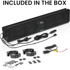 Barre Son BOSS BRT26A 26 Bluetooth Étanche IPX5 ATV UTV