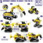 5-in-1 STEM Robotics Kit: Build & Control RC Robots & Excavators! Perfect Kids Gift (6-12) 5-in-1 STEM Robotics Kit: Build & Control RC Robots & Excavators! Perfect Kids Gift (6-12)