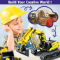 5-in-1 STEM Robotics Kit: Build & Control RC Robots & Excavators! Perfect Kids Gift (6-12) 5-in-1 STEM Robotics Kit: Build & Control RC Robots & Excavators! Perfect Kids Gift (6-12)