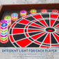 Jeu de Fléchettes Électronique LED: 34 Jeux, 8 Joueurs, 12 Fléchettes & 100 Embouts - Amusez-vous en Famille! Jeu de Fléchettes Électronique LED: 34 Jeux, 8 Joueurs, 12 Fléchettes & 100 Embouts - Amusez-vous en Famille!