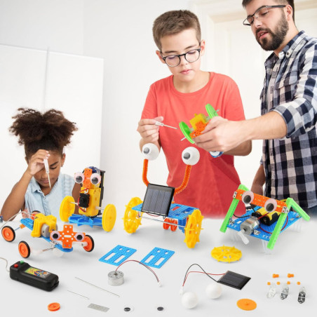 Robotics Science Kit for Kids: Build Your Own Robots & Learn Engineering! Ages 6-12