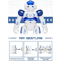 Robot Télécommandé KingsDragon: Programmable, Educatif & Super Fun! Cadeau Idéal 3-8 Ans