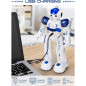 Robot Télécommandé KingsDragon: Programmable, Educatif & Super Fun! Cadeau Idéal 3-8 Ans Robot Télécommandé KingsDragon: Programmable, Educatif & Super Fun! Cadeau Idéal 3-8 Ans