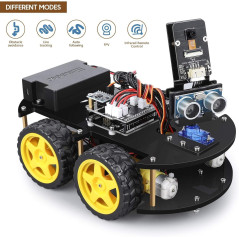 ELEGOO UNO R3 Smart Robot Car Kit V4 for Arduino Robotics Kids STEM Gift