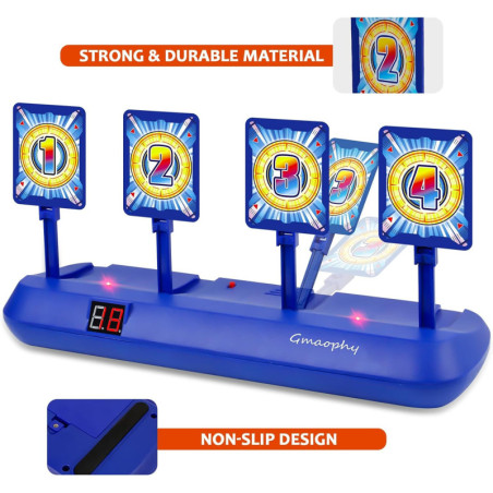 GMAOPHY Digital Shooting Targets with Foam Dart Blaster Toy for Kids