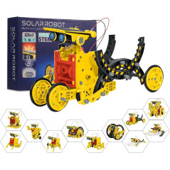 Kit Robot Solaire 12-en-1: Le Cadeau STEM Idéal pour les Jeunes Inventeurs (8-12 Ans)