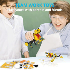 AESGOGO Solar Robot STEM Kits for Kids 8-16 | Science Birthday Gifts