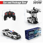 Voiture Télécommandée Robot Transformable 360°: Fun Garanti! Cadeau Parfait Voiture Télécommandée Robot Transformable 360°: Fun Garanti! Cadeau Parfait