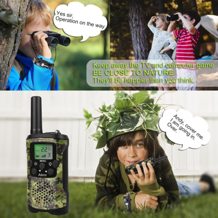 Kids Walkie Talkies: 2-Way Radios with Survival Kit - Long Range, Flashlight, Perfect for Adventures! Kids Walkie Talkies: 2-Way Radios with Survival Kit - Long Range, Flashlight, Perfect for Adventures!