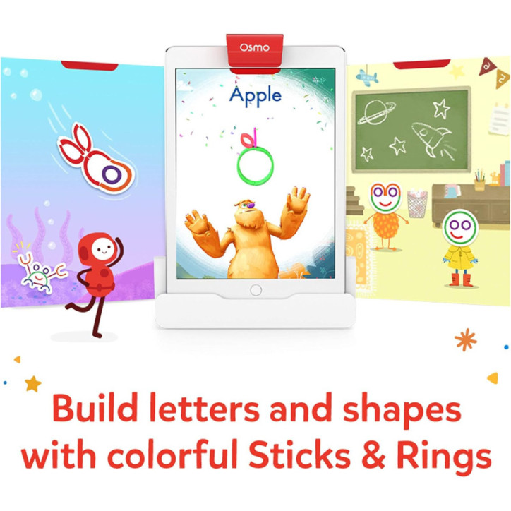 Osmo Little Genius Sticks & Rings: Spark Early STEM Skills (Ages 3-5) Osmo Little Genius Sticks & Rings: Spark Early STEM Skills (Ages 3-5)